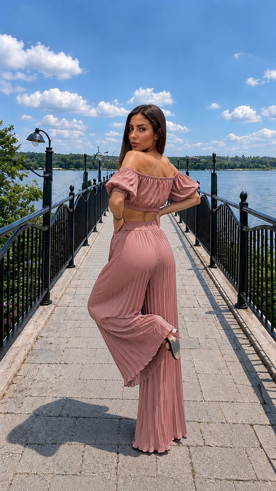 БЯЛ САТЕНЕН СЕТ - Изображение 3