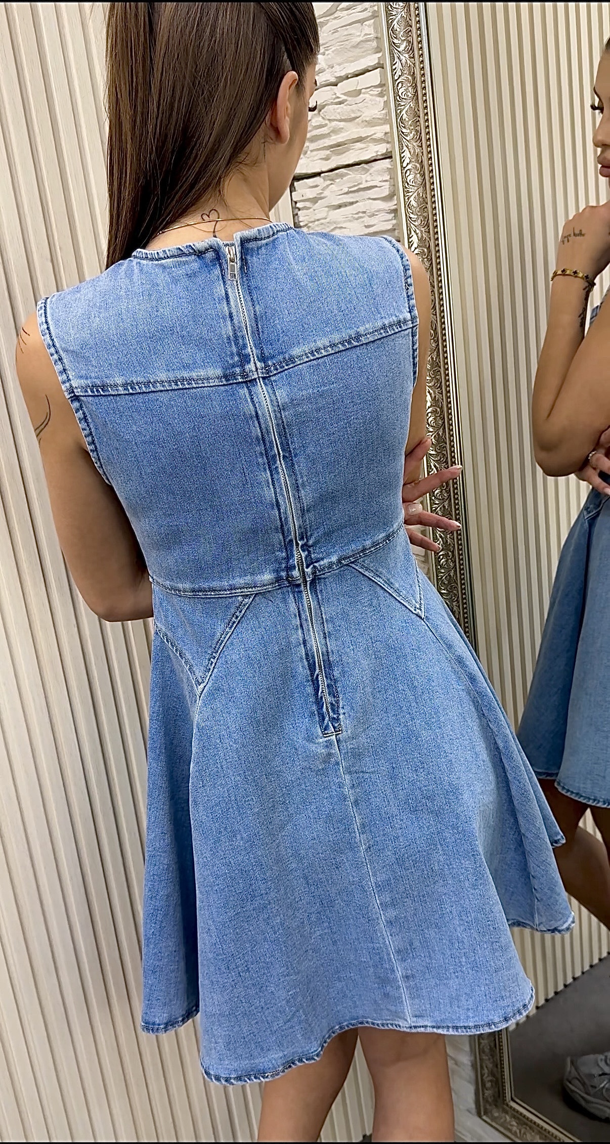 РОКЛЯ DENIM BLOOM - Изображение 2