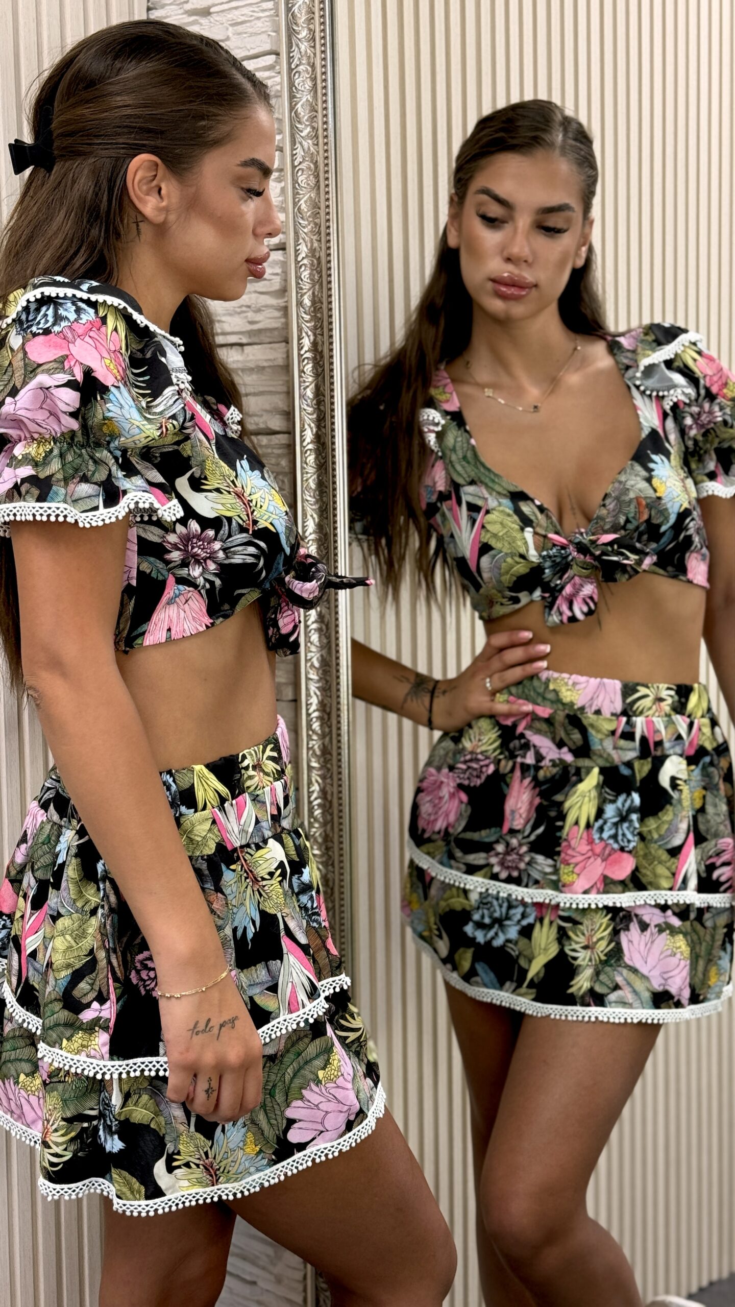 СЕТ FLORA NOIR